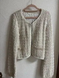 ROYAL PARTY ベージュ 長袖カーディガン