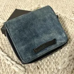 希少 CHROME HEARTS クロムハーツ スエード スクエアジップビルのサムネイル