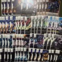 ガンダムカードゲーム　U C まとめ売り　パーツ　白　緑　赤　青