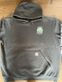 Carhartt グレー フード付きパーカー