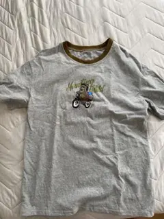 SHIEN クマ グレー レディースTシャツ