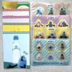 【新品】パペットスンスンオリジナルブックマーカー&A5ノート 全種コンプリート