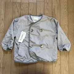 新品110㎝　hooday ノーカラージャケット