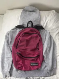 90s 00s 希少 Columbia メッシュリュック マゼンタピンク