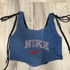【NIKE】新品　ナイキ　リメイク　ビスチェ NIKE - リメイク ナイキ ビスチェの通販 by 🍒｜ナイキならラクマ
