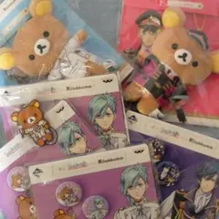 リラックマ&うたプリ一番くじ◆5点セット◆来栖翔カミュ美風藍