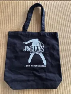 J&ELVIS 14周年記念 トートバッグ 黒