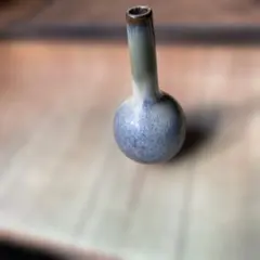 陶器 一輪挿し 花瓶 徳利型
