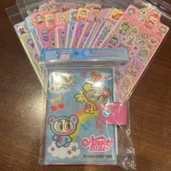 エンジェルブルー　シール帳　バインダー　おまけ付き