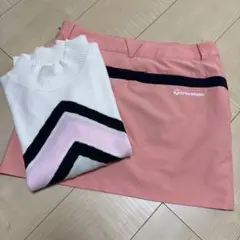 TaylorMade ゴルフ　スカート　ビバハート　ニットセーター　2点