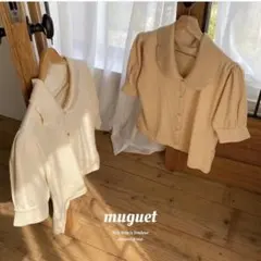 codibook muguet round collar polo knitのサムネイル