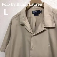ポロバイラルフローレン　コールドウェル　開襟　半袖　L