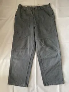 実物 スイス軍 1980年代 後期型 ヴィンテージ デニム ワークパンツ 45