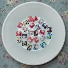 サンリオ ハローキティ 白猫 キャラクター ネイルパーツ