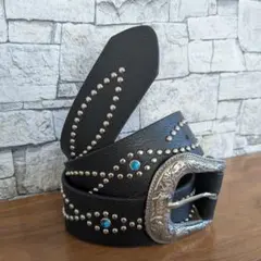 ウエスタンベルト　古着　y2k　グランジ　アンティーク　アメカジ　スタッズ　韓国