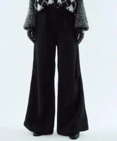 み*お様 seytoサイズ2 / ツイードボリュームワイドパンツ