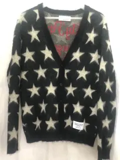 WACKO MARIA ワコマリア モヘアニット カーディガン スター柄