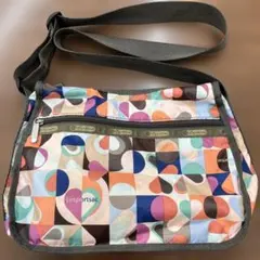 Lesportsac 幾何学模様 ショルダーバッグ