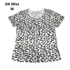 ダミス　ザミス　半袖　Tシャツ　レオパード柄　英字柄　ヒョウ柄　派手　Mのサムネイル