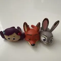 ズートピア ファッションリング ニック ジュディ セット トイストーリー