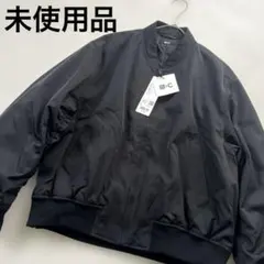●未使用品　UNIQLO.C ボマージャケット　ジャンパー　ユニクロ　ブラック