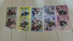 ホロライブセブンイレブンクリアカードコンプリート2セット10枚秘密結社holoXのサムネイル