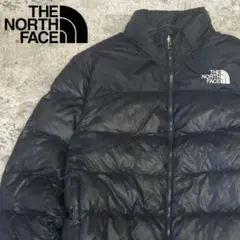 ザノースフェイス　700フィル　ダウンジャケット　ブラックXL