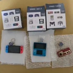 ニンテンドーミュージアム　ゲームハードコレクションキーホルダー