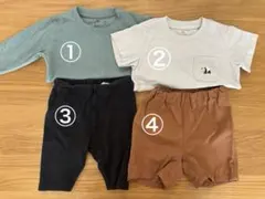 無印良品 ベビー服 まとめ売り 80 保育園着 春 夏