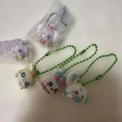 ぷちきゅあマスコットwithチョコスナック2 ぽるん しぷれ ここ にこぺこりん