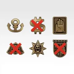 一番くじ　ジョジョの奇妙な冒険　H賞 メタルピンズコレクション 3種セット