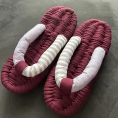 布ぞうり　ハンドメイド　24㎝
