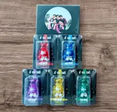 嵐を旅する展覧会　ベアブリック５体＆ポストカード４枚組