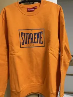 Supreme ロゴスウェット オレンジのサムネイル