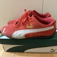 PUMA スピードキャットOGスニーカー　レッド　スエード