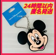 ディズニーリゾート　ミッキー　バッグチャーム　コインケース　小物入れ　新品
