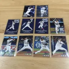 東京ヤクルトスワローズ 2025プロ野球チップスカード 10枚セット