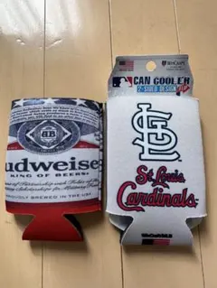 Budweiser & St. Louis Cardinals 缶クーラー