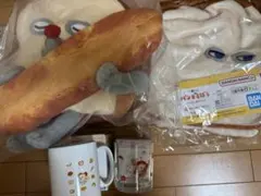 一番くじパンどろぼうA賞ぬいぐるみ C賞マグカップ D賞グラス ラストワンしょう