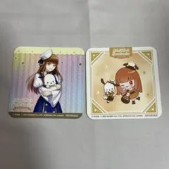 カラフルピーチ えと サンリオ コースター