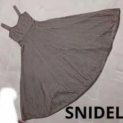 キャミ ロングワンピース