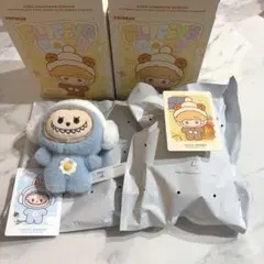 POPBEAN Fluffy Cozy LABUBU DIMOO 2点セット