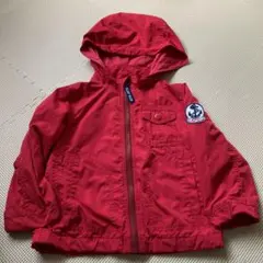 SLAP SLIP 赤 フード付きアウタージャケット 100cm