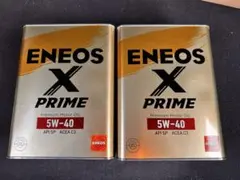 ENEOS X PRIME 0W-16 エンジンオイル 4L×2 - メルカリ