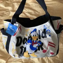 新品 ディズニー ドナルドダック トートバッグ