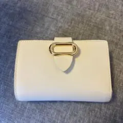 CHARLES & KEITH アイボリー 二つ折り財布