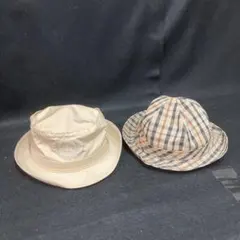 DAKS 紳士 アルペン 帽子　ハット 春 リネンハット ハウスチェック 帽子