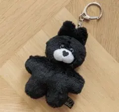 新品 mojojojo トイキーホルダー うさぎ 黒 LOWRYS FARM