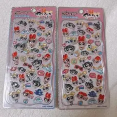 プチドロップステッカー パワパフ