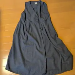 Samansa Mos2 ノースリーブワンピース Fサイズ